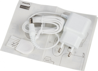 Эпилятор Philips BRE225/00 скор.:2 от электр.сети белый/фиолетовый - купить недорого с доставкой в интернет-магазине