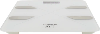 Весы напольные электронные Polaris PWS 1898 IQ Home макс.180кг белый - купить недорого с доставкой в интернет-магазине