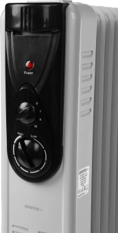 Радиатор масляный Centek CT-6201 2000Вт белый - купить недорого с доставкой в интернет-магазине