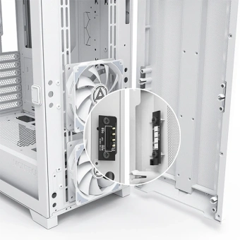 Корпус Montech Sky One Lite белый без БП ATX 5x120mm 5x140mm 2xUSB3.0 audio bott PSU - купить недорого с доставкой в интернет-магазине