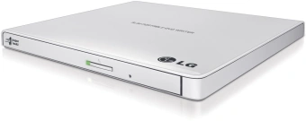 Привод DVD-RW LG GP57EW40 белый USB slim внешний RTL - купить недорого с доставкой в интернет-магазине
