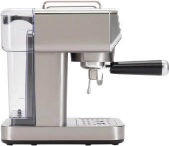 Кофеварка рожковая Hyundai HEM-4309 1350Вт серебристый/черный - купить недорого с доставкой в интернет-магазине