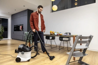 Пылесос моющий Karcher SE 5 1000Вт белый/черный (в компл.:1мешок) - купить недорого с доставкой в интернет-магазине