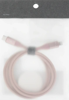 Кабель Solove DW5 DW5 PINK RUS USB Type-C (m)-Lightning (m) 1м розовый - купить недорого с доставкой в интернет-магазине