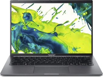 Ноутбук Acer Aspire Go AG14-71M-59G4 Core Ultra 5 125H 16Gb SSD512Gb Intel Arc 14" IPS WUXGA (1920x1200) без ОС grey WiFi BT Cam (NX.JFWCD.002) - купить недорого с доставкой в интернет-магазине