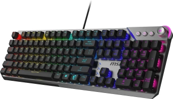 Клавиатура MSI Strike 600 V2 механическая черный USB Multimedia for gamer LED (S11-04RU261-CLA) - купить недорого с доставкой в интернет-магазине