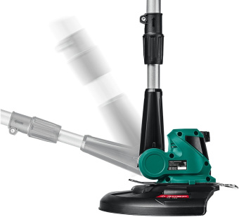 Триммер электрический Зубр ТА-185 аккум. неразбор.штан. реж.эл.:леска - купить недорого с доставкой в интернет-магазине