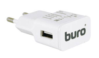 Сетевое зар./устр. Buro TJ-159w 10.5W 2.1A USB-A универсальное белый - купить недорого с доставкой в интернет-магазине
