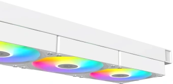 Система водяного охлаждения ID-Cooling FX360 TD Wh ARGB Soc-AM5/AM4/1200/1700/1851 белый 4-pin 27.2dB Al+Cu LCD 350W Ret (FX360 TD WHITE) - купить недорого с доставкой в интернет-магазине
