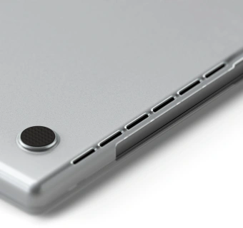 Чехол для ноутбука 16" Satechi Eco Hardshell прозрачный пластик (ST-MBP16CL) - купить недорого с доставкой в интернет-магазине