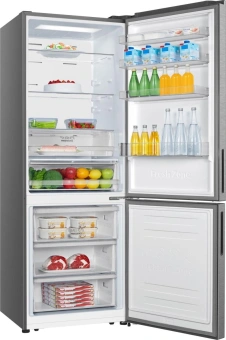 Холодильник Gorenje NRK720EAXL4 2-хкамерн. серый инвертер - купить недорого с доставкой в интернет-магазине