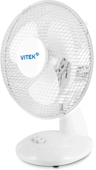 Вентилятор настольный Vitek VTF-0910 22Вт скоростей:3 белый - купить недорого с доставкой в интернет-магазине