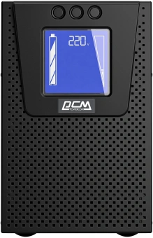 Источник бесперебойного питания Powercom Macan Plus MAC1000TEN 1000Вт 1000ВА черный - купить недорого с доставкой в интернет-магазине