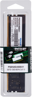 Память DDR5 8GB 4800MHz Patriot PSD58G480041 Signature RTL PC5-38400 CL40 DIMM 288-pin 1.1В single rank Ret - купить недорого с доставкой в интернет-магазине