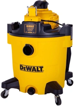 Строительный пылесос DeWalt DXV245P 1400Вт (уборка: сухая/влажная/выдув/сбор воды) желтый - купить недорого с доставкой в интернет-магазине