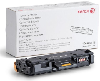 Картридж лазерный Xerox 106R04348 черный (3000стр.) для Xerox B205/210/215 - купить недорого с доставкой в интернет-магазине