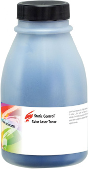 Тонер Static Control B3170-55B-COS голубой флакон 55гр. для принтера Brother HL-3170 - купить недорого с доставкой в интернет-магазине