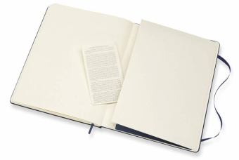 Блокнот Moleskine CLASSIC QP090B20 XLarge 190х250мм 192стр. линейка твердая обложка синий - купить недорого с доставкой в интернет-магазине