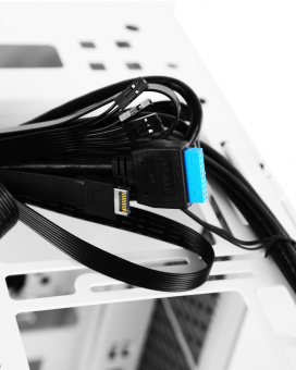Корпус Thermaltake The Tower 500 белый без БП E-ATX 9x120mm 3x140mm 4xUSB3.0 audio bott PSU - купить недорого с доставкой в интернет-магазине