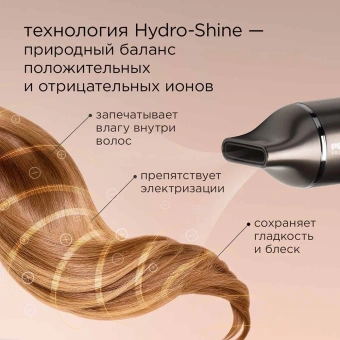 Фен Редмонд HD1700 1500Вт серый/коричневый - купить недорого с доставкой в интернет-магазине
