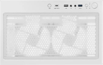 Корпус Formula Crystal Z1 PLUS белый без БП ATX 2x120mm 2xUSB2.0 1xUSB3.0 audio bott PSU - купить недорого с доставкой в интернет-магазине