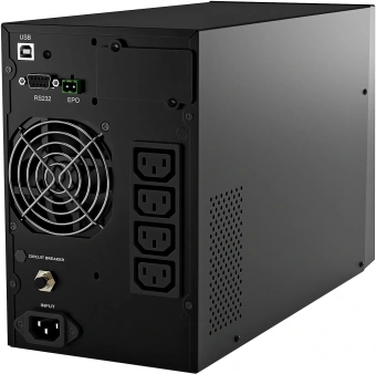 Источник бесперебойного питания Powercom Macan Plus MAC1000TIN 1000Вт 1000ВА черный - купить недорого с доставкой в интернет-магазине