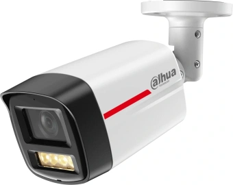 Камера видеонаблюдения IP Dahua DH-IPC-HFW2249TLP-S-LED-0280B-PRO 2.8-2.8мм цв. корп.:белый (DH-IPC-HFW2249TLP-S-LED-PRO) - купить недорого с доставкой в интернет-магазине