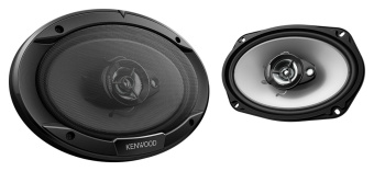 Колонки автомобильные Kenwood KFC-S6966 400Вт 91дБ 4Ом 16x23см (6x9дюйм) (ком.:2кол.) коаксиальные трехполосные - купить недорого с доставкой в интернет-магазине