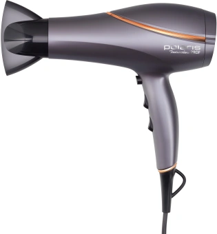 Фен Polaris PHD 2290Ti Tourmaline PROF 2200Вт графитовый/золотистый (PHD 2290TI) - купить недорого с доставкой в интернет-магазине