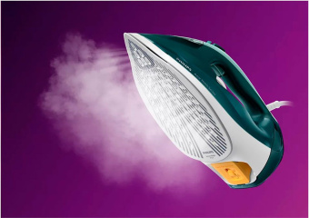 Утюг Philips DST7031/70 2800Вт зеленый - купить недорого с доставкой в интернет-магазине