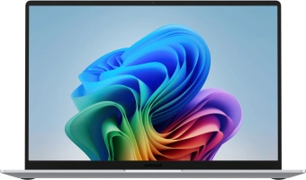Ноутбук Samsung Galaxy Book 6 NP760 Core Ultra 7 355 16Gb SSD512Gb Intel Graphics 16" IPS FHD (1920x1080) Windows 11 Home Multi Language silver WiFi BT Cam (NP760VJG-LG2IN) - купить недорого с доставкой в интернет-магазине