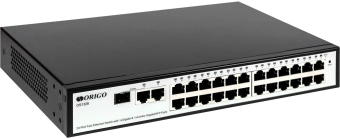 Коммутатор Origo OS1326 OS1326/A1A (L2) 24x100Мбит/с 1x1Гбит/с 1xКомбо(1000BASE-T/SFP) 1SFP настраиваемый - купить недорого с доставкой в интернет-магазине
