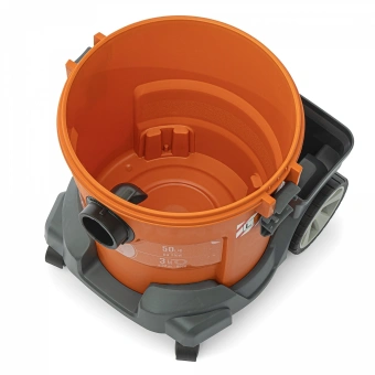 Строительный пылесос Daewoo DAVC 2514S 1400Вт (уборка: сухая/влажная/выдув/сбор воды) серый - купить недорого с доставкой в интернет-магазине