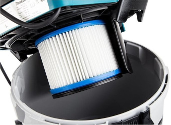 Строительный пылесос Makita VC3012L 1200Вт (уборка: сухая/влажная) синий - купить недорого с доставкой в интернет-магазине
