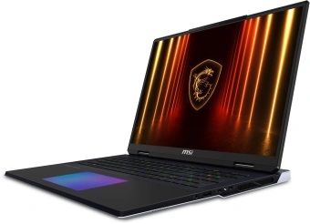 Ноутбук MSI Titan 18 HX AI A2XWJG-206RU Core Ultra 9 285HX 64Gb SSD4Tb NVIDIA GeForce RTX 5090 24Gb 18" IPS UHD+ (3840x2400) Windows 11 Home black WiFi BT Cam (9S7-182421-206) - купить недорого с доставкой в интернет-магазине