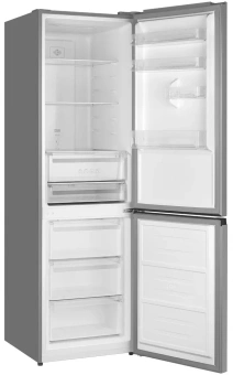 Холодильник Weissgauff WRK 2000 Total NoFrost Inverter Inox 2-хкамерн. нержавеющая сталь инвертер - купить недорого с доставкой в интернет-магазине