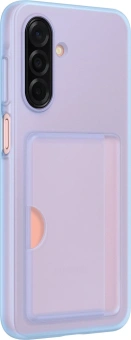 Чехол (клип-кейс) Samsung для Samsung Galaxy A26 Card Slot Case A26 голубой (EF-OA266TLEGRU) - купить недорого с доставкой в интернет-магазине