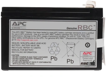 Батарея для ИБП APC RBC17 12В 9Ач для BK650EI - купить недорого с доставкой в интернет-магазине