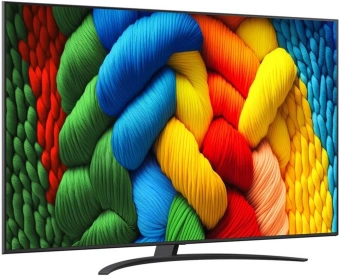 Телевизор LED LG 86" 86NANO81A6A.ARUG черный 4K Ultra HD 60Hz DVB-T DVB-T2 DVB-C DVB-S DVB-S2 USB WiFi Smart TV - купить недорого с доставкой в интернет-магазине