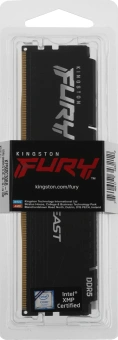 Память DDR5 16GB 6000MHz Kingston KF560C30BB-16 Fury Beast RTL Gaming PC5-48000 CL30 DIMM 288-pin 1.4В kit single rank с радиатором Ret - купить недорого с доставкой в интернет-магазине