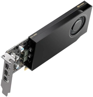Видеокарта PNY PCI-E 4.0 A1000 NVIDIA RTX A1000 8Gb 128bit GDDR6 727/10000 mDPx4 HDCP oem low profile - купить недорого с доставкой в интернет-магазине