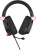 Наушники с микрофоном Оклик HS-L305G черный/красный 2м мониторные оголовье (2060511) - купить недорого с доставкой в интернет-магазине