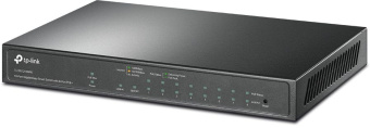 Коммутатор TP-Link TL-SG1210MPE (L2) 10x1Гбит/с 1xКомбо(1000BASE-T/SFP) 8PoE+ 123W настраиваемый - купить недорого с доставкой в интернет-магазине