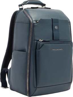 Рюкзак мужской Piquadro Tebe CA7159W144/BLU синий натур.кожа - купить недорого с доставкой в интернет-магазине