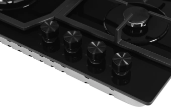 Газовая варочная поверхность Candy CHXG64CWB черный - купить недорого с доставкой в интернет-магазине