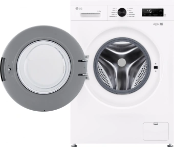 Стиральная машина LG F2Y1WS6W класс: A загр.фронтальная макс.:6.5кг белый инвертер - купить недорого с доставкой в интернет-магазине