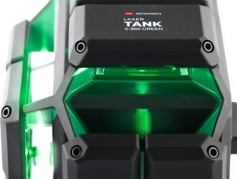 Уровень лазер. Ada LaserTANK 4-360 ultimate edition 2кл.лаз. 515нм цв.луч. зеленый 4луч. (А00632) - купить недорого с доставкой в интернет-магазине