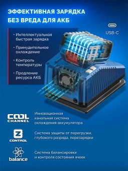 Батарея аккумуляторная Зубр Power PRO 20В 4Ач Li-Ion (BP-P-20-4) - купить недорого с доставкой в интернет-магазине