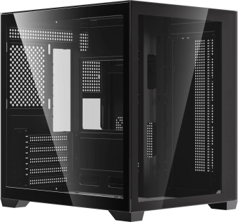 Корпус Accord ACC-ZMS03 черный без БП mATX 2xUSB2.0 1xUSB3.0 audio - купить недорого с доставкой в интернет-магазине