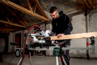 Торцовочная пила Metabo KGS 216 M 1500Вт 5000об/мин d=216мм - купить недорого с доставкой в интернет-магазине